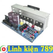 Mạch khuếch đại 8 sò 2 kênh 2x300W 28-55VAC đôi 220x170x90mm ( 5200/1943 )